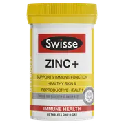 Swisse Ultiboost Zinc+ 60 Tablets