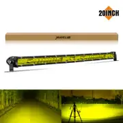 20Inch LED Light Bar 22'' Slim Flood Spot Combo Fog Driving For Chevy ATV Truck