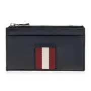 Genuine Bally Bytom zipper card wallet BYTHOM HP 01P