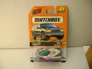 1998 MATCHBOX SUPERFAST #61 SCIENCE FICTION UFO NEW ON CARD