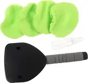 Luxshiny 1 Set Windshield Cleaning Brush Windshield Cleaner Wand Extendable Window Cleaner Automotive Oil Film Cleaning Brush Window Washing Equipment Metal