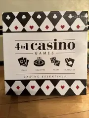 NEW Anker Play 4-in-1 Casino Games includes Poker Roulette Craps & Blackjack