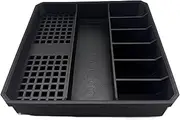 Packout Insert to Suit Driver Bits, Drill & Accessories – Compatible with Milwaukee 48228435 Packout Compact Organizer (Black, Grey, Red) – Insert Only (Black)