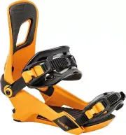 Nitro Rambler Men's Snowboard Bindings, Orange, Large MY25