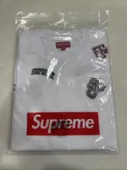 New Supreme University S/S Top Tee T-Shirt WHITE Spring Summer 2020 SS20 Size M