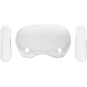 Kiwi Design For META Oculus Quest 2 VR Shell Protective Cover White Colour with Two Side Protective Shell, Durable and Eco-friendly, Smooth Camera Tracking, Enhanced Support [X002V9WDDB]