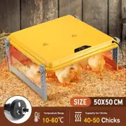 Chick Brooder Heating Plate Chicken Chook Heater Coop Adjustable Poultry Duck Quail Brooding Warmer for 40 to 50 Chicks