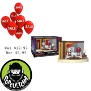 WandaVision - 60s Wanda & Vision Living Room Diorama Mini Moments Vinyl Figure