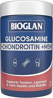 Bioglan Glucosamine + Chondroitin + MSM 180 Tablets