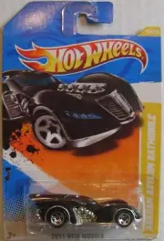 Hot Wheels, 2011 New Models, Arkham Asylum Batmobile, 1:64 Die Cast Car