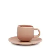 Hue Espresso Cup & Saucer 85mL - Blush