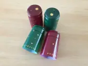 120 x Green & 120 x Red - Tamper Proof Bottle Seal / Capsules w / FREE POSTAGE