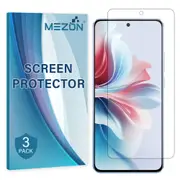 [3 Pack] OPPO Reno11 F 5G Ultra Clear Screen Protector Film by MEZON – Case Friendly, Shock Absorption (OPPO Reno11 F 5G, Clear) – FREE EXPRESS