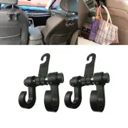 Auto Headrest Seat Double Hook Holder Hanger Bag Organizer Vehicle Coat Hanger (for: Ford)