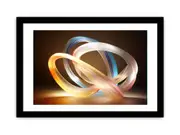 Light Modern Art Art Framed print
