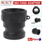 2" Coarse Thread X 2" Cam Lock IBC-Tank Adapter Water for Fittings Valve