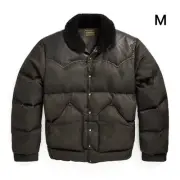 24FW New RRL Shearling Color Leather Yoke Jacket DOUBLE RL Double R L 250208-2