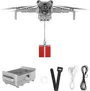 Airdrop Payload System for DJI Mini 4 Pro Drone Airdrop Transport Delivery Release Drop System Device Clip Thrower for Mini 4 Pro Accessories for Wedding/Fishing Line Bait Ring