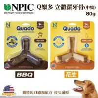 在飛比找Yahoo奇摩購物中心優惠-美國NPIC-N-Bone系列-Q樂多立體潔牙骨《BBQ/花