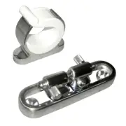 TACO Stainless Steel Adjustable Reel Hanger Kit w/Rod Tip Holder - Adjusts from