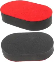 Amosfun Wax Applicator Pad for Tire Cleaning Soft Sponge Tool for Efficient Car Detailing Multipurpose Car Supplies for Home and Professional Use