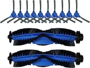 HMHAMA Robot Vacuum Cleaner Replacement Parts for Eufy G40 G40 Hybrid+ Accessories Kit with Roller Brush Main Brush Side Brush