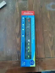 Sunbeam Advance 7 Outlet Power Strip With Surge Protector "FAST SHIPPING"