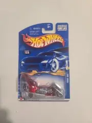 Hot Wheels - Fright Bike (Clear Red, Rare)