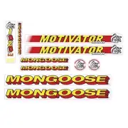 Mongoose - 1994 Motivator Mini Decal set - old school bmx