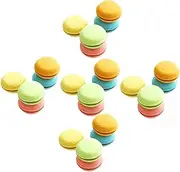 KALLORY 5 Boxes Macaron Erasers Cute Erasers Fun Stationery for for Students Creative Present