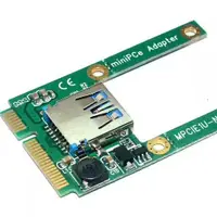 在飛比找蝦皮購物優惠-筆記本mini pci-e轉usb轉接卡 mini pcie