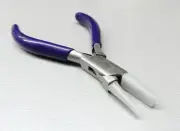 Pliers Round & Flat Nose Nylon Jaw Bead Wire Working Forming Bending Tool +Extra