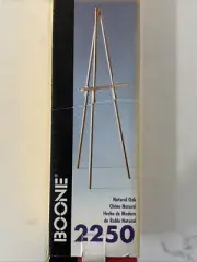 Boone Basic Easel Natural Oak Model 2250