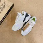 NIKE 武士鞋 AIR HUARACHE CRATER PRM 骨白 黑 編織 DM0863-001