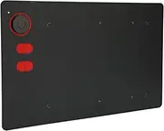 Drawing Tablet, Drawing Pad with 8192 Level Pressure Pen, 4 Shortcut Keys, 5080 LPI 233PPS Digital Art Tablet, Compatible with Computers End Design and Painting Software (Black)