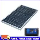 10W 12V Solar Generator USB Port Photovoltaic Power Bank Kit for Home/Camping/RV