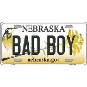 Bad Boy Nebraska Metal Sign