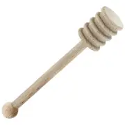 1 Wooden Jam Honey Dipper Wood Stirring Stick Syrup Spoon Drizzler 4.25"