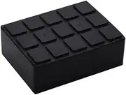 Generic Vehicle Lift Support Block Rubber Pad for Jack Stand and Garage Use, Medium