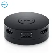 Dell Docking Station DA300 USB-C Mobile Adapter HDMI VGA DP RJ45 Supports 4K