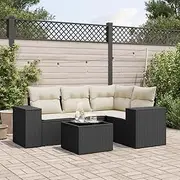Patio Furniture Set, Outdoor Garden Rattan Chairs, Couch, Tables, Piece, and Table, Bistro Set for Deck and Balcony