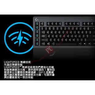Logitech 羅技 G613 無線 ROMER-G軸 中文 機械式鍵盤 PC PARTY
