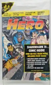 Hero Illustrated Magazine #5 Shadowhawk, Vampirella, Jim Lee 1993 Factory Sealed