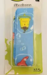 Nickelodeon SpongeBob 3/4 Inch Wide, Flat Shoelaces - 30 Inches Long