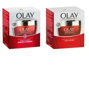 Olay Regenerist Micro Sculpting Anti-aging Moisturiser Day and Night x2