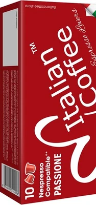 Italian Coffee pods compatible with Nespresso Original machines, Espresso cap...