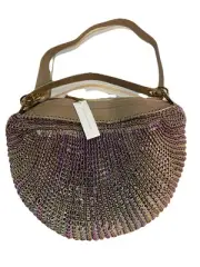 $875 DVF Diane von Furstenberg Stephanie Hobo Leather Handbag