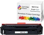 Cartridge Planet Cyan Compatible Toner Cartridge for HP 206X W2111X (2,450 Pages) for HP Color Laserjet Pro M255 M255dw M255nw MFP M282 M282nw M283 M283fdn M283fdw