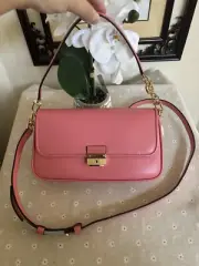 Michael Kors Bradshaw Small Convertible Shoulder Bag Tea Rose Color