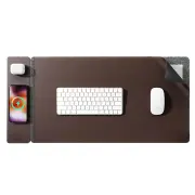 Journey ALTI Wireless Charging Desk Mat Brown. JWCDMDB